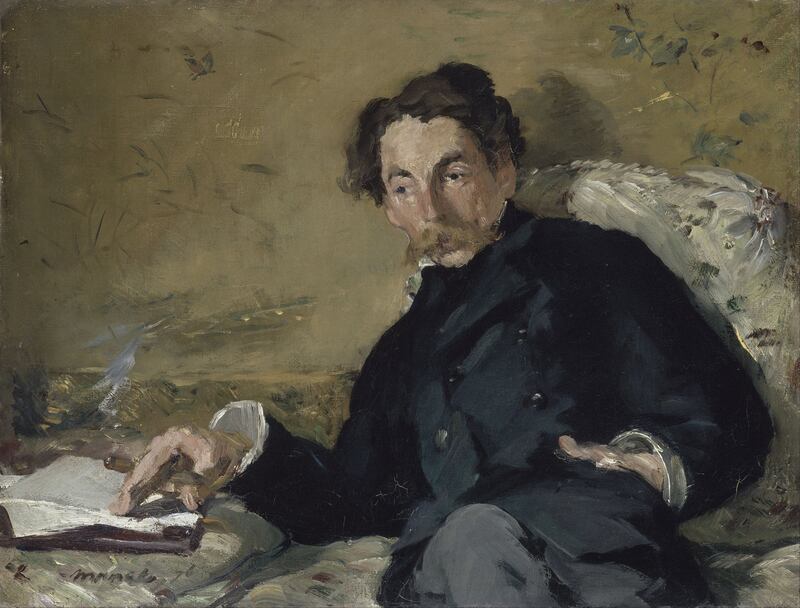 Stéphane Mallarmé, by Édouard Manet, 1876