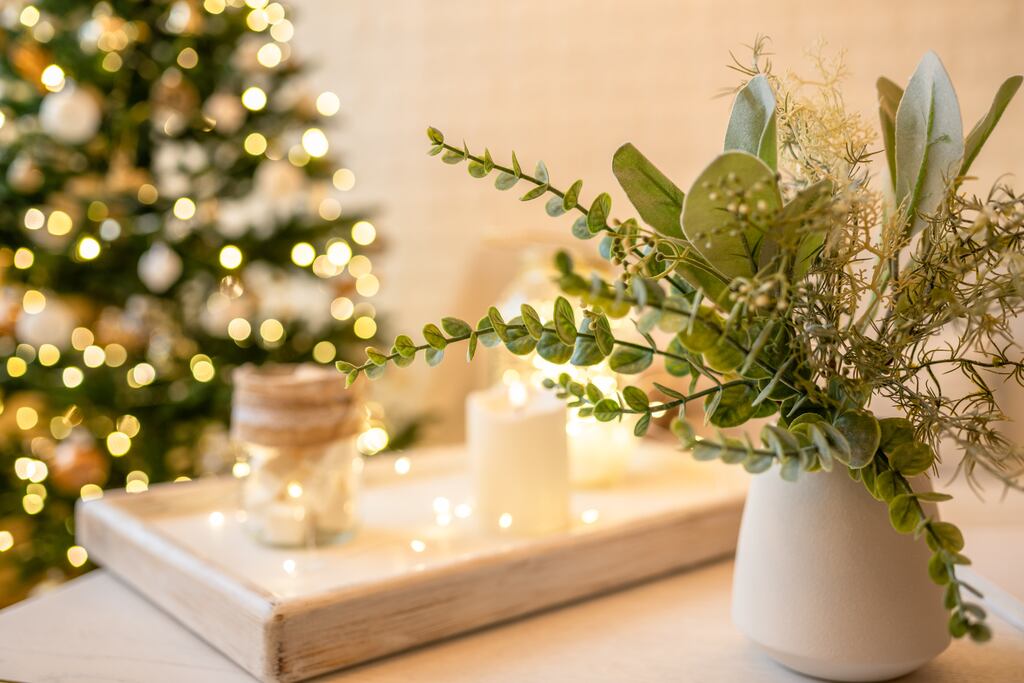 Making your own Christmas decorations using material harvested freshly from the garden is a brilliant way to connect with the natural cycle of the seasons. Photograph: FTiare