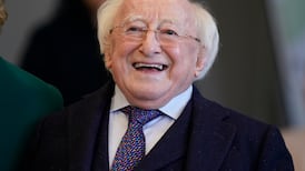 President Michael D Higgins returns to Áras an Uachtaráin following hospital stay