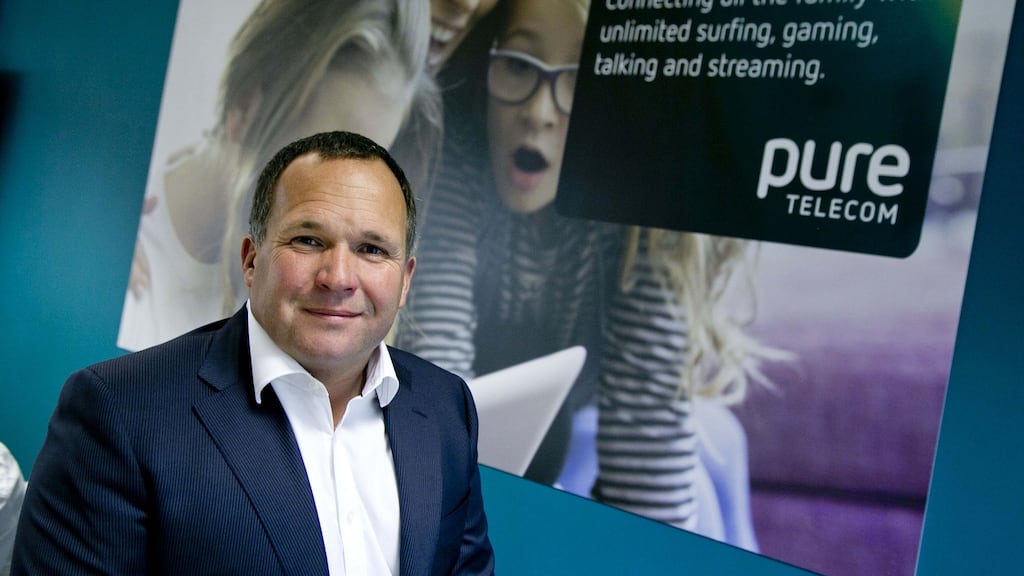 Paul Connell, director, Pure Telecom: “We have exciting plans to remain at the cutting-edge of the telecommunications market.” Photograph: Colm Mahady/Fennells