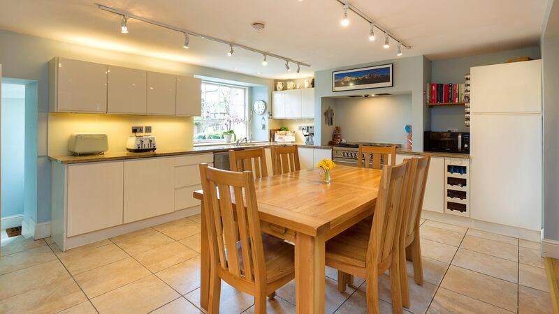 Number 11 Mountpleasant Avenue Upper: the kitchen.