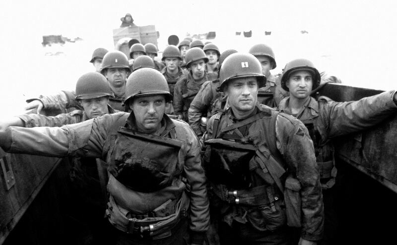 Image from the movie Saving Private Ryan. Photograph: David James