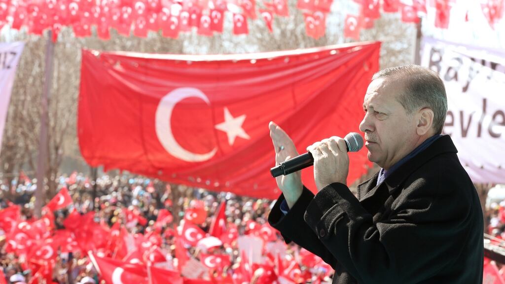 Turkey’s President Recep Tayyip Erdogan: If he had not intervened Syria would have emerged with a limited number of victims, little damage,few internally displaced and fewer refugees. Turkey, Lebanon and Jordan would also have escaped the negative human, economic and political impacts of the war across their borders.