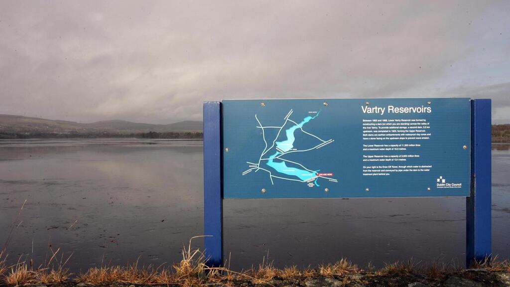 The Vartry resevoir, at Roundwood, Co Wicklow.