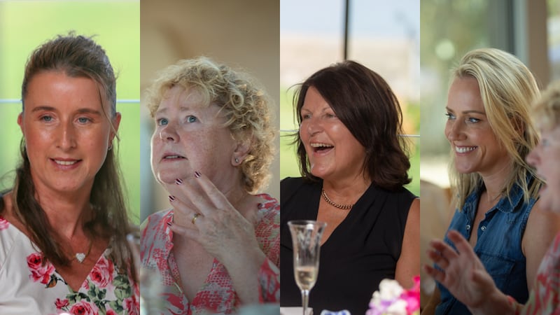 It’s good to talk: The Irish Times gathered a group of women to discuss the impact that urinary incontinence has had on their daily lives and how they’ve dealt with it. From left, Sharon Kenny, Bernie Keely, Cathy Soraghan and Liz Dwyer