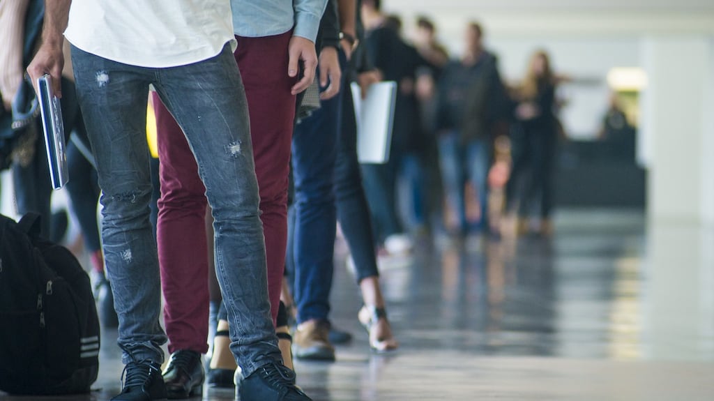 Of the 173,396 people on the unadjusted Live Register in March, the CSO said 54.6% were male while almost 69% were Irish nationals. Photograph: iStock