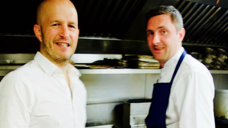 Erik Robson and Ryan Stringer of Ely wine bars and restaurants, which stock Burren beef