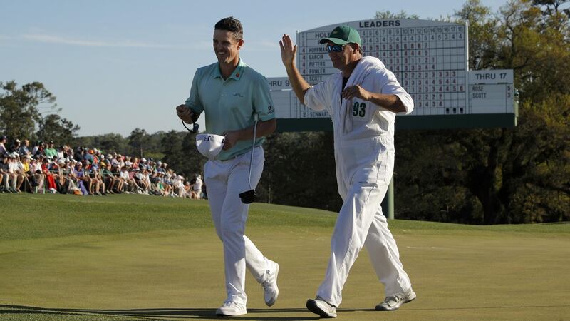 Justin Rose played himself into the lead with a superb back nine. Photo: Brian Snyder/Reuters