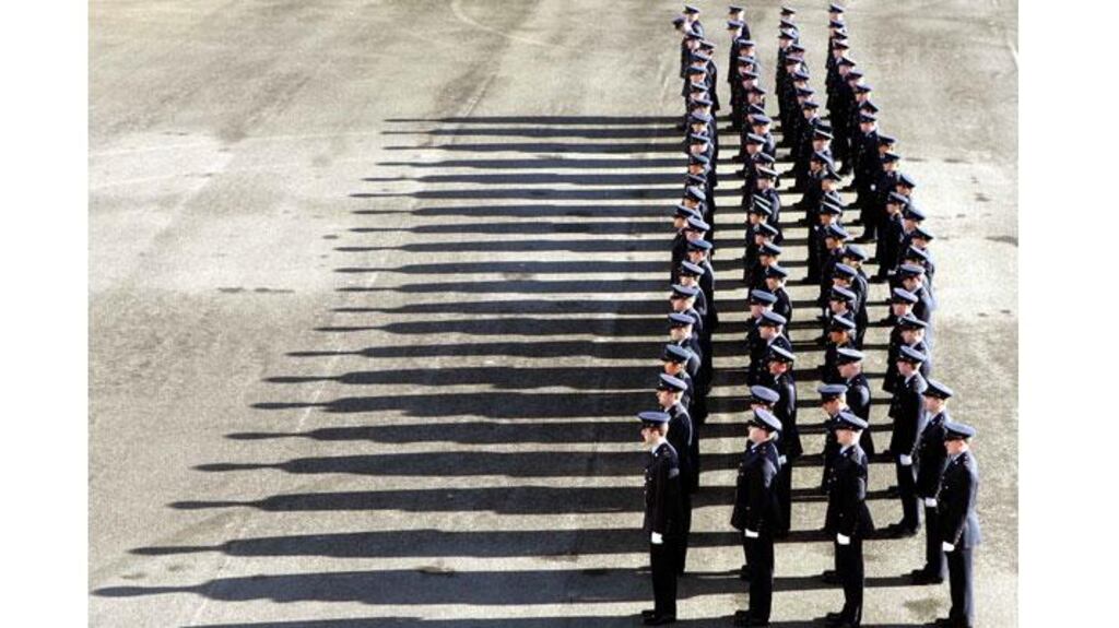 The attendance of gardai at an anti-Government rally in their uniforms would represent a challenge to the authority of Garda Commissioner Martin Callinan.