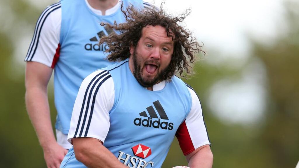 Prop Adam Jones has been left out of the Wales squad for the autumn international series. Photograph: Dan Sheridan/Inpho