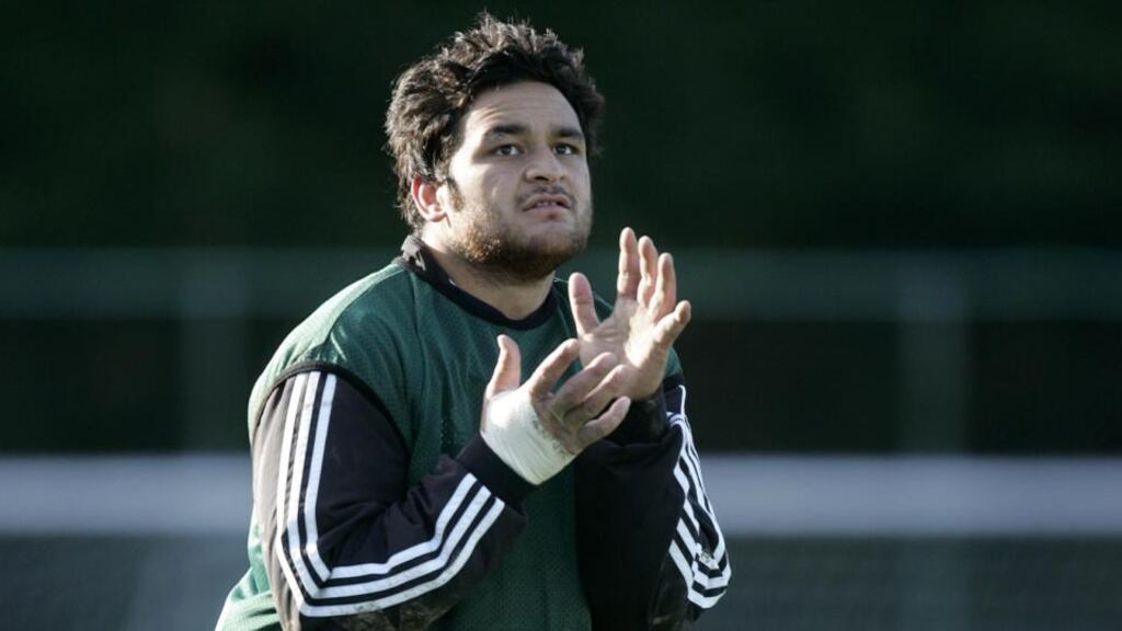 New Zealand and Auckland Blues scrumhalf Piri Weepu has suffered a stroke earlier this month. Photographer: Dara Mac Dónaill / THE IRISH TIMES