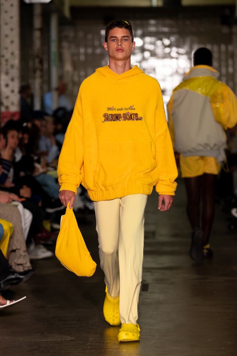 Robyn Lynch presents her Spring Summer 2023 designs. Photograph: Chris Yates/ Chris Yates Media