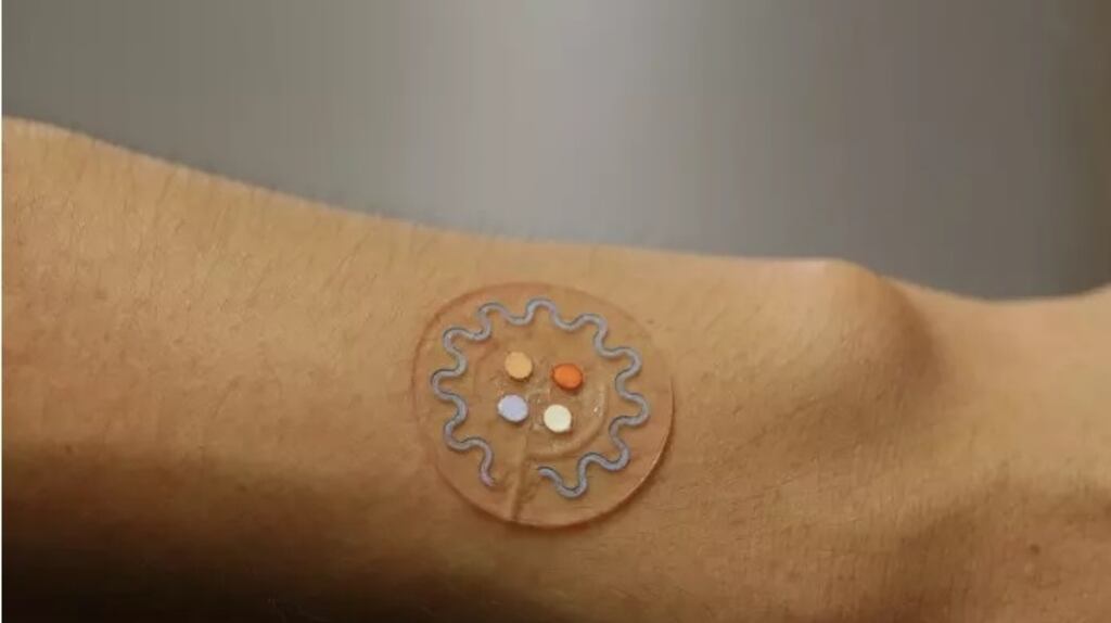 Gatorade has  created a patch that it claims will let you know you’re dehydrated by simply looking at it.