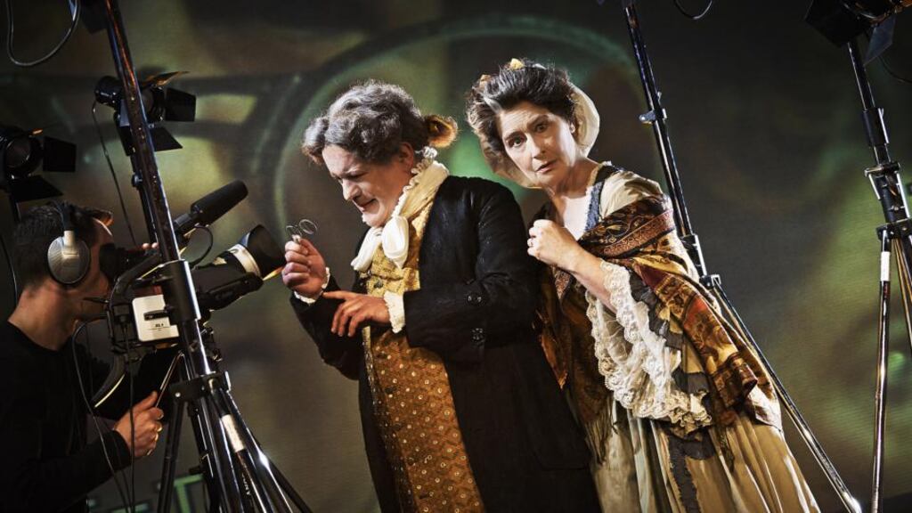 The Critic: Lynne Parker’s richly enjoyable production, with Darragh Kelly and Eleanor Methven, rightly treats Sheridan’s play as a hall of mirrors in which reality and performance reflect and distort each other