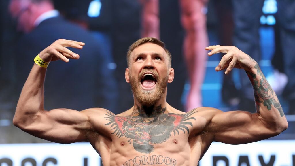 Conor McGregor  announced  he was  retiring but, now maybe not. File photograph: Christian Petersen/Getty