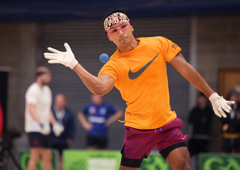 Arthur Sayed, USA, in action