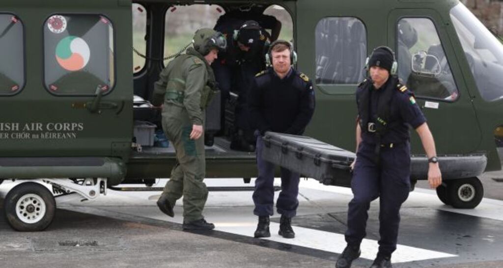 It is the second time in a fortnight that the Defence Forces have engaged in such a cross-Border operation. File photograph: Brian Lawless/PA Wire