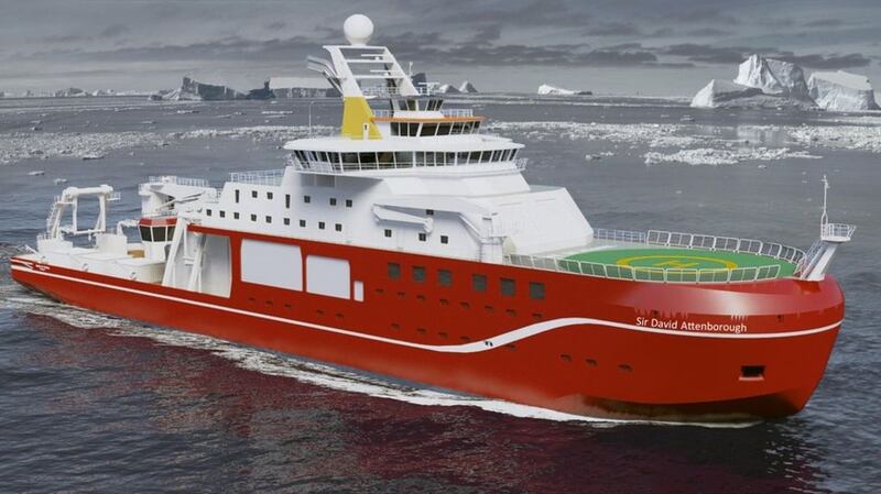 A  public vote by more than 100,000 people in 2016 named this research vessel Boaty McBoatyface but the organisers went with the the altogether more sedate David Attenborough