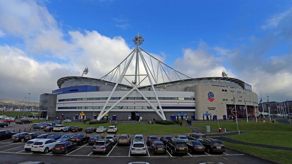 Bolton Wanderers Macron Stadium is up for sale. Photograph: PA