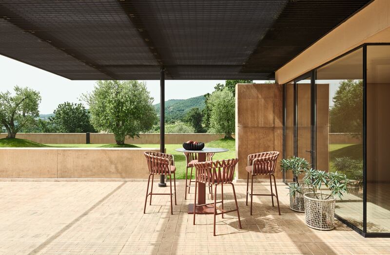 High-end luxury from Bushell Interiors, these padded seats costs from €1,780, depending on fabric options.