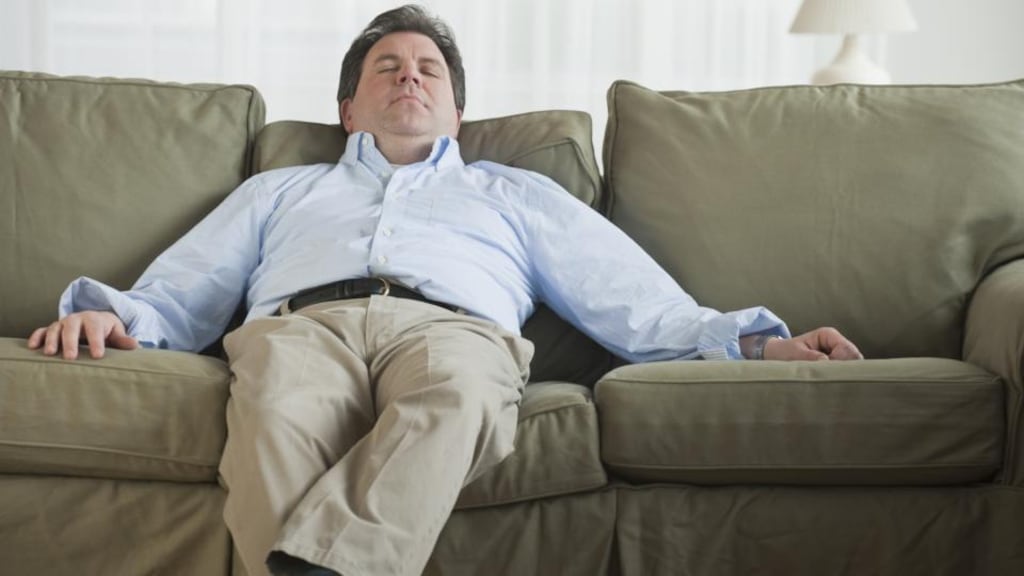 Not breathing easy: sleep apnoea is often associated with overweight men but anyone can have it. Photograph: Getty Images
