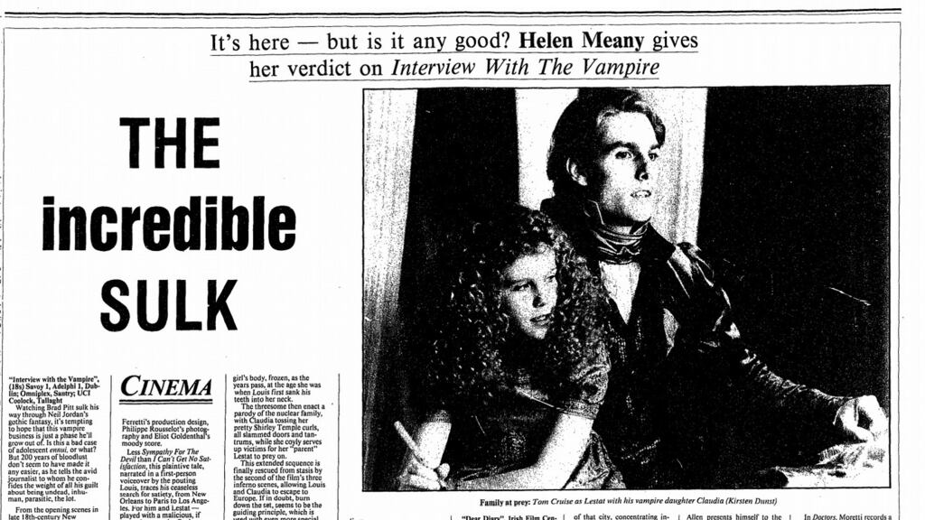 The Irish Times, January 20th, 1995