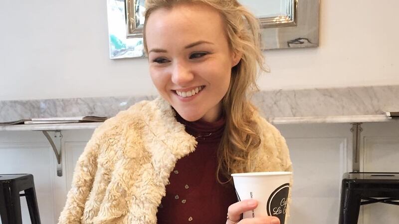 Stephanie O’Quigley  works in PR in Manhattan.