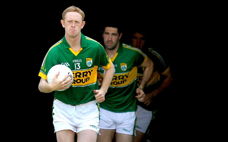 Kerry's captain Colm Cooper leads out his team against Tipperary in 2012. Photograph: James Crombie/Inpho