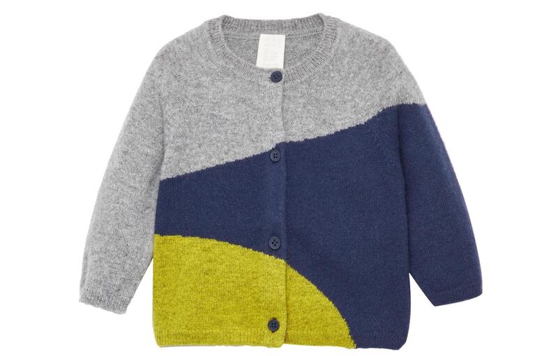 Baby’s cashmere sweater €59 from Cos
