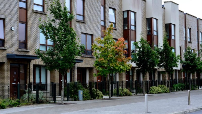 Housing in Adamstown. Photograph: Cyril Byrne/The Irish Times