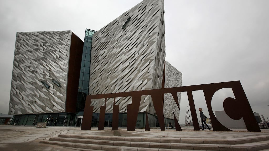 Belfast’s Titanic Centre Photograph: Getty Images
