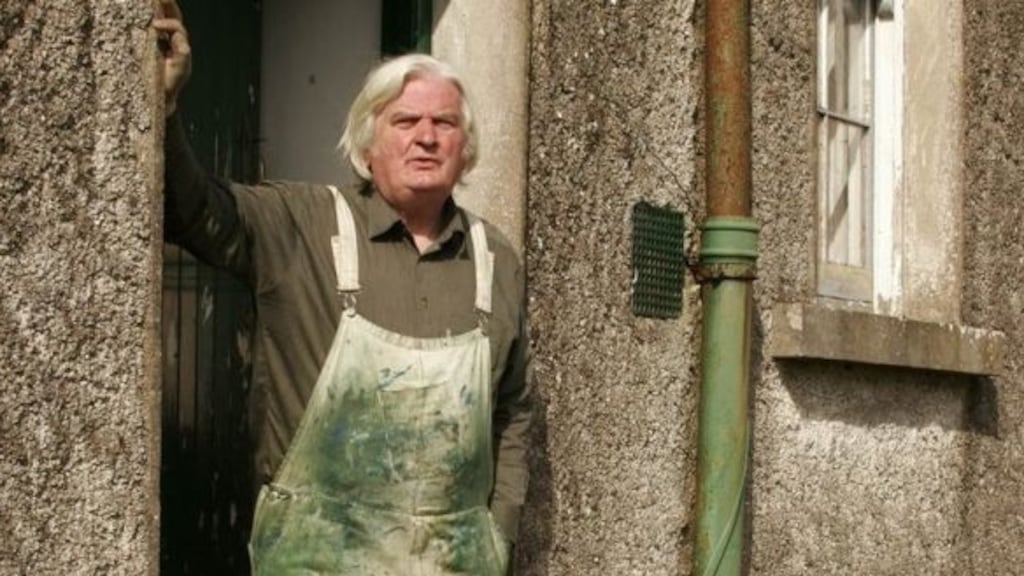 Artist Seán McSweeney, who died on Saturday. File photograph: RTÉ
