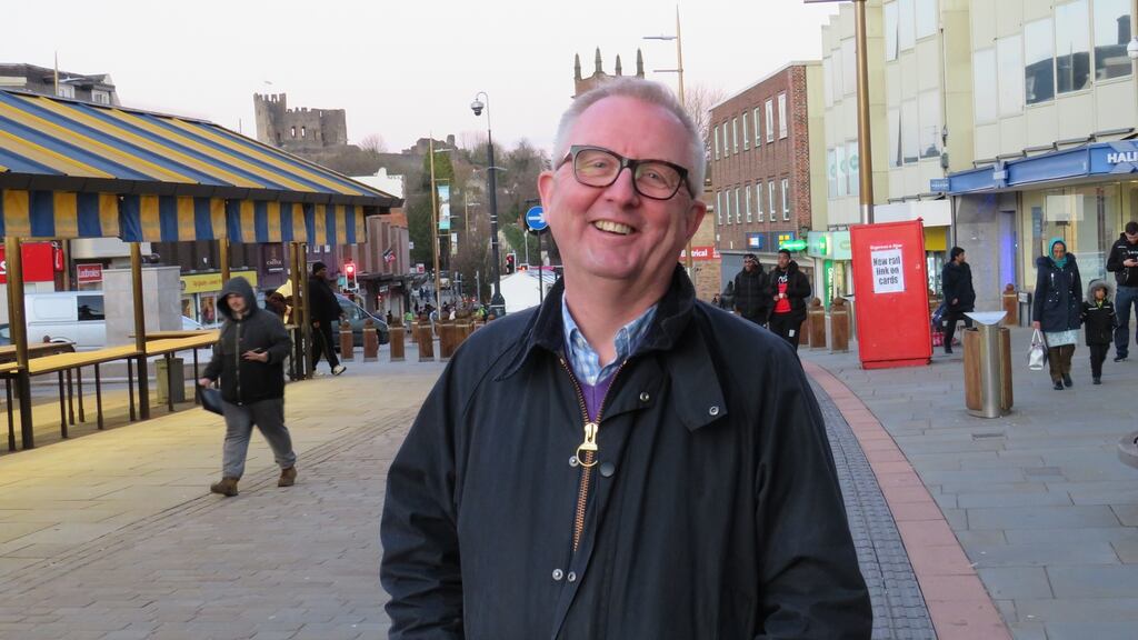 Ian Austin, former Labour MP for Dudley who is urging his constituents to support Boris Johnson. Photograph: Jennifer O’Connell