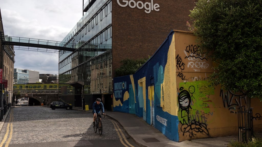 Google’s European headquarters in Silicon Docks in Dublin. For decades, multinationals moved to Ireland for its low taxes. Photograph: Paulo Nunes dos Santos/ The New York Times