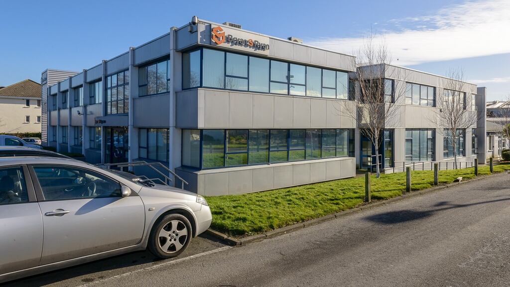 The Bryan S Ryan company in Tallaght. The office and warehouse is also leased to the HSE and  Dún Laoghaire Education and Training Board