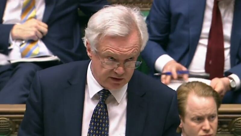 Brexit secretary David Davis published a white paper in February offering to set quotas by sector and region. Phototgraph: AFP/Getty Images