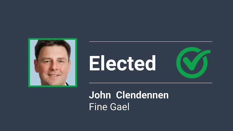 Offaly: John Clendennen (FG)