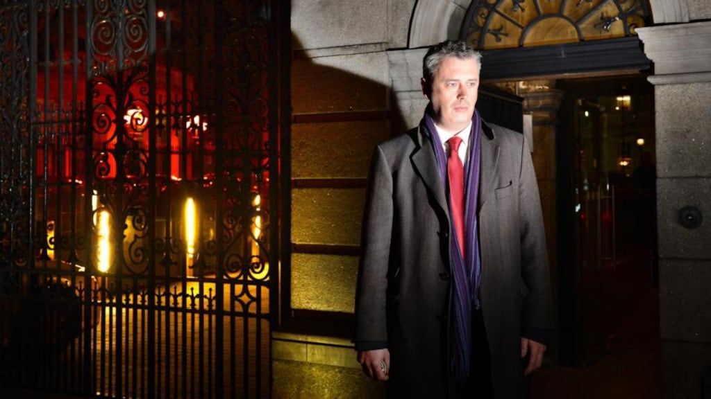 Colm Keaveney photographed outside the Dáil after he voted against controversial Social Welfare cuts in December 2012. He was the fifth TD at the time to leave the Labour Party parlimentary party since the coalition with Fine Gael was formed. Photograph: Brenda Fitzsimons/The Irish Times.