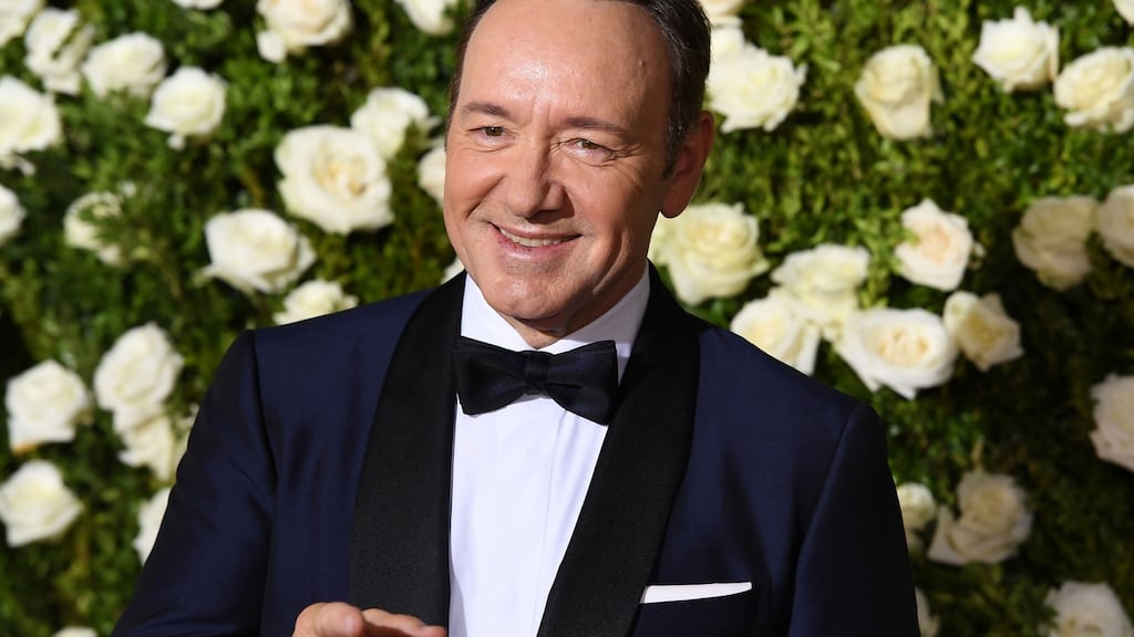 File image of Kevin Spacey at the 2017 Tony Awards in New York City. Photograph: Angela Weiss/AFP/Getty Images