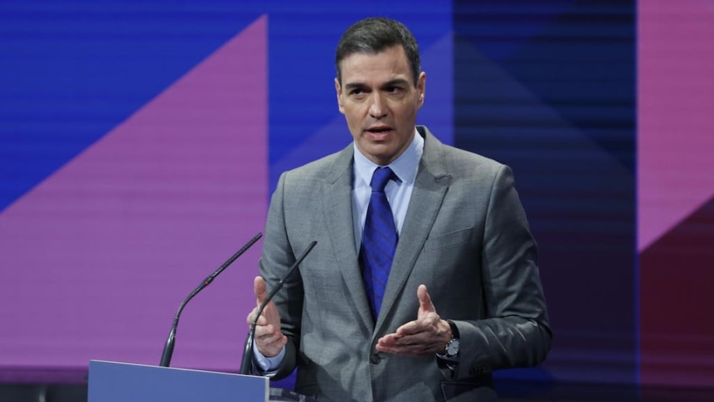 Spanish prime minister Pedro Sánchez is due to share iftar, the evening meal eaten by Muslims during Ramadan, with the Moroccan monarch during Thursday’s scheduled meeting in Rabat. Photograph: Chema Moya/EPA