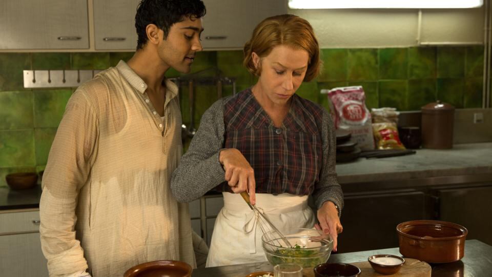 Kitchen confident: Mirren is the proprietress of a Michelin-starred French restaurant in ‘The Hundred-Foot Journey’