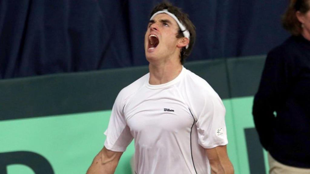 Ireland’s James McGee is into the main draw of the US Open. Photograph: Inpho