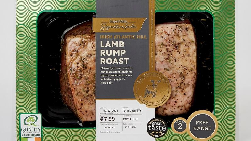 Musgrave Retail Partners’ winning lamb rump.