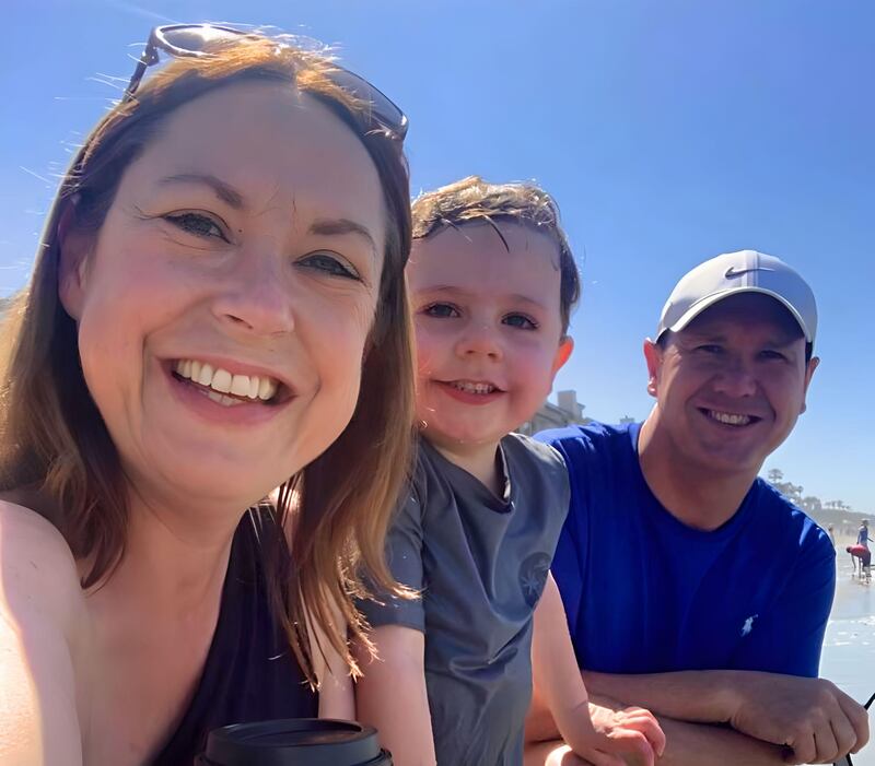 Jane, Alfie and Andrew Fitzgerald