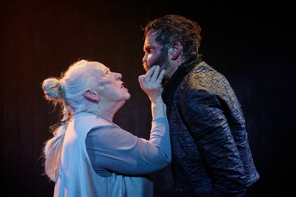 Macbeth: Marie Mullen and Marty Rea in Druid's new production. Photograph: Ros Kavanagh