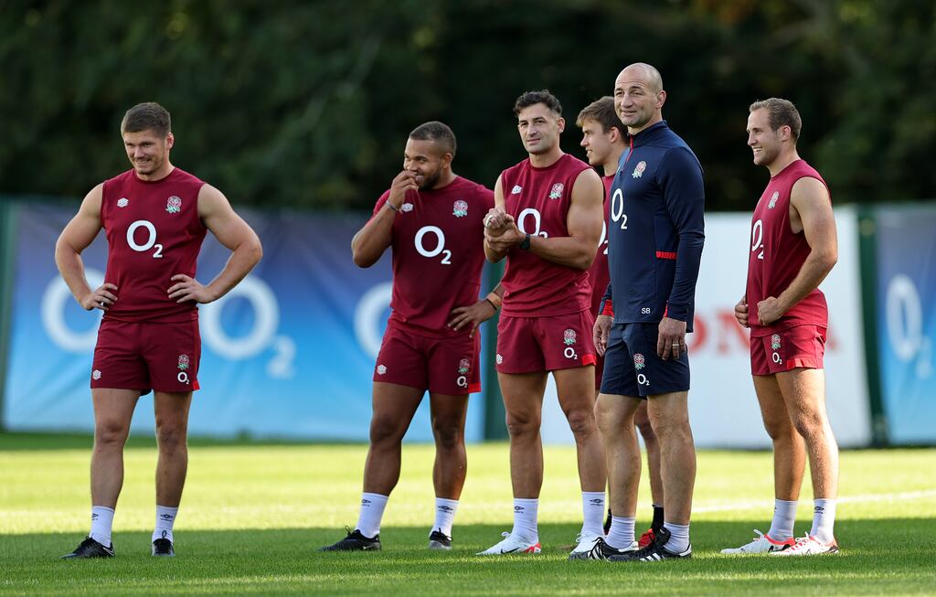 Steve Borthwick's England team are on a run of three wins in seven. Photograph: David Rogers/Getty Images