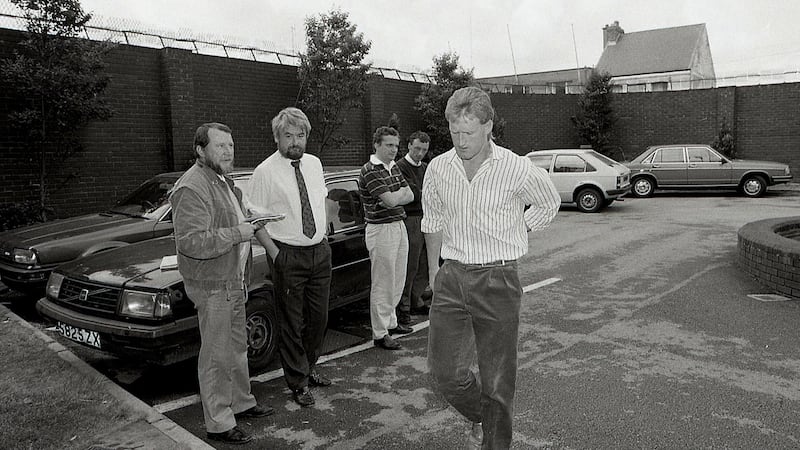 Tony Keady arrives for a disciplinary meeting at Croke Park in July 1989. He was suspended for that year’s semi-final for playing in the United States without authorisation. Photograph: Inpho