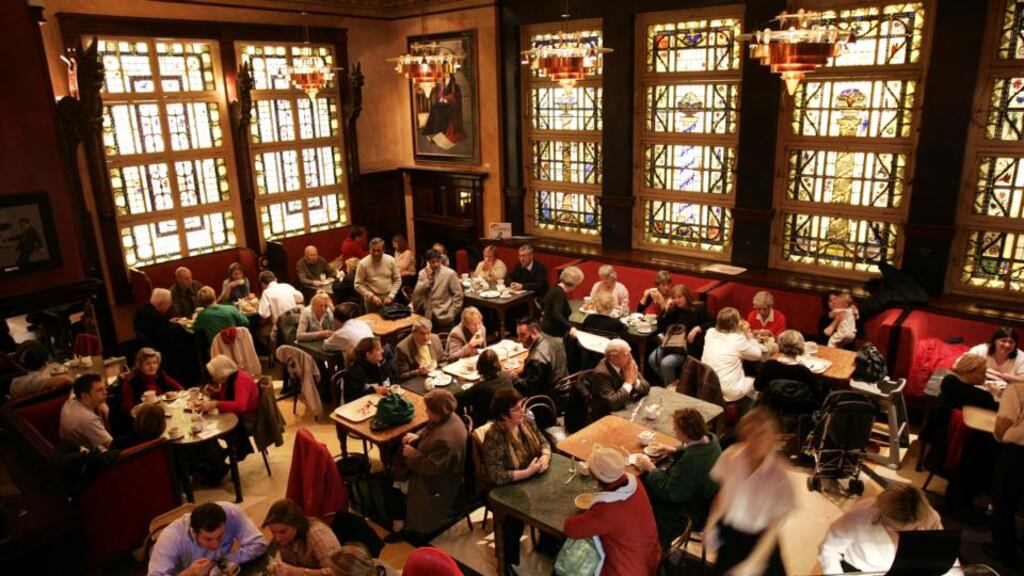 Bewleys Cafe in Grafton Street, Dublin: dispute broke out after the rent came up for a five-yearly review in 2012 and the landlord refused to cut the €1.46 million figure set in 2007. Photograph: Dara Mac Dónaill