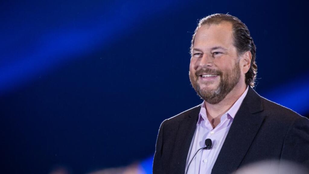 The only way to push the needle on women in technology, is to make it a priority from the top down, Salesforce chief executive Marc Benioff has said.