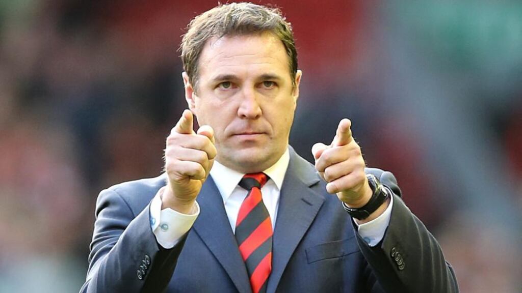 Cardiff chairman Mehmet Dalman has said manager Malky Mackay (above) will remain in charge for the “foreseeable future” in a statement. Photograph: Peter Byrne/PA